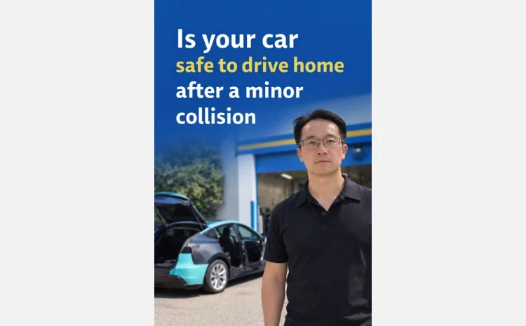  Can I drive my car home after a minor crash?